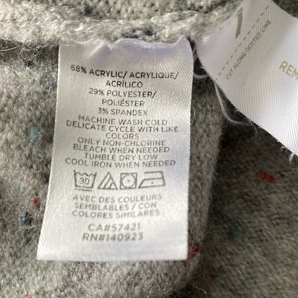 Ann Taylor LOFT High-Low Mock Neck Sweater - Size Large - EUC - Picture 7 of 9